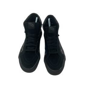 Vans Black And Gray Checkered Skateboard Sneakers Model 721277 men 9.5 Women 11